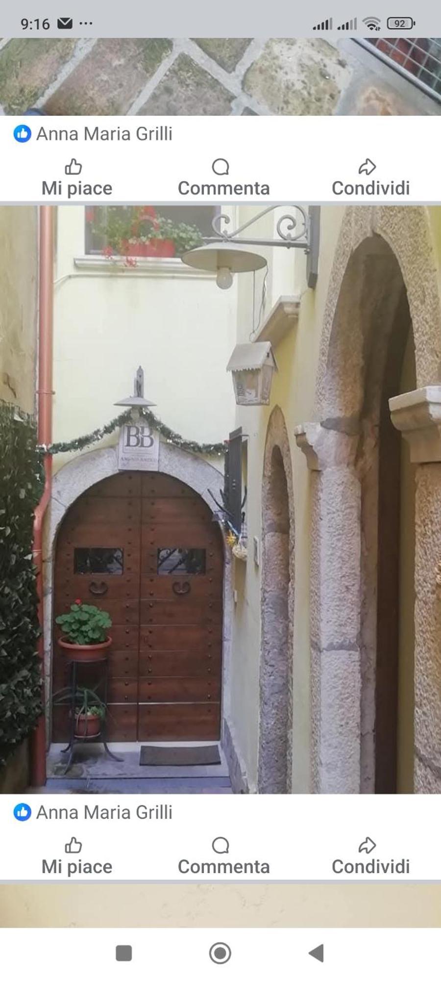 Bed And Breakfast Angolo Antico Pratola Peligna Zewnętrze zdjęcie